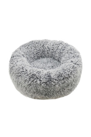 hondenmand Silver Fluff Grijs 66 x 66 cm