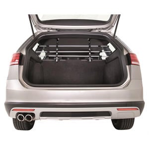 hondenrek Auto Zilver/Zwart 96-163X34-48 cm
