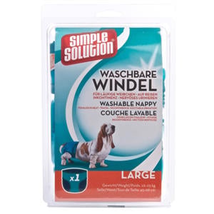 wasbare hondenluier L (taille omtrek: 45-68 cm/gewicht hond: 16-25 kg)