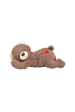puppy / hondenknuffel met hartslag simulator Beer 10X13,5X27 cm