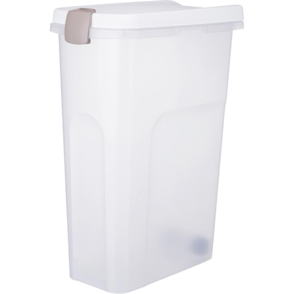 Trixie voerton Transparant Wit / Wit 40 ltr