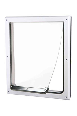 hondenluik 2-wegs Wit M-XL 39 x 45 cm