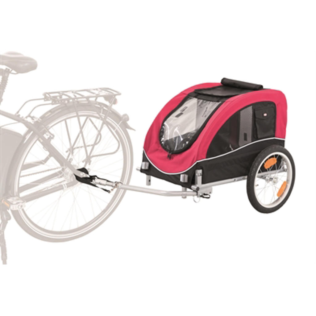 Trixie hondenfietskar Zwart/Rood 75X63X68 cm
