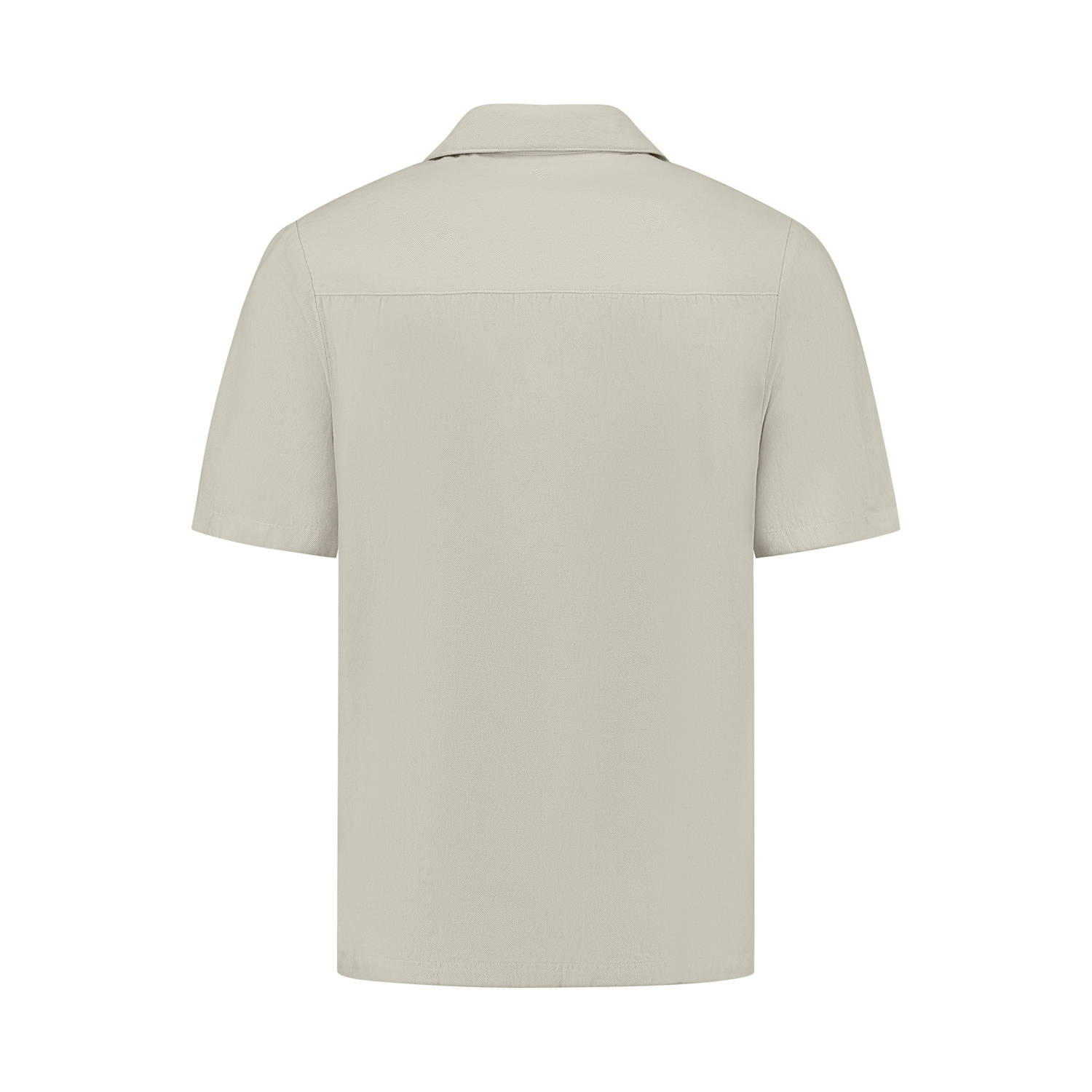 Pure Path linnen casual overhemd beige