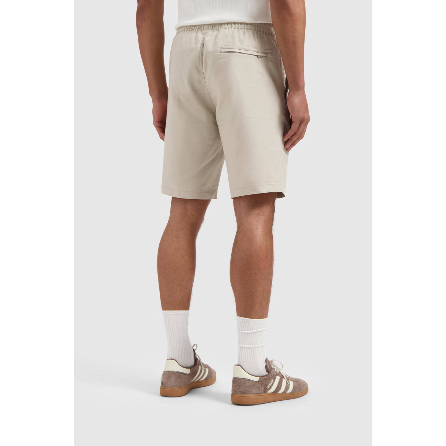 Pure Path regular casual short beige