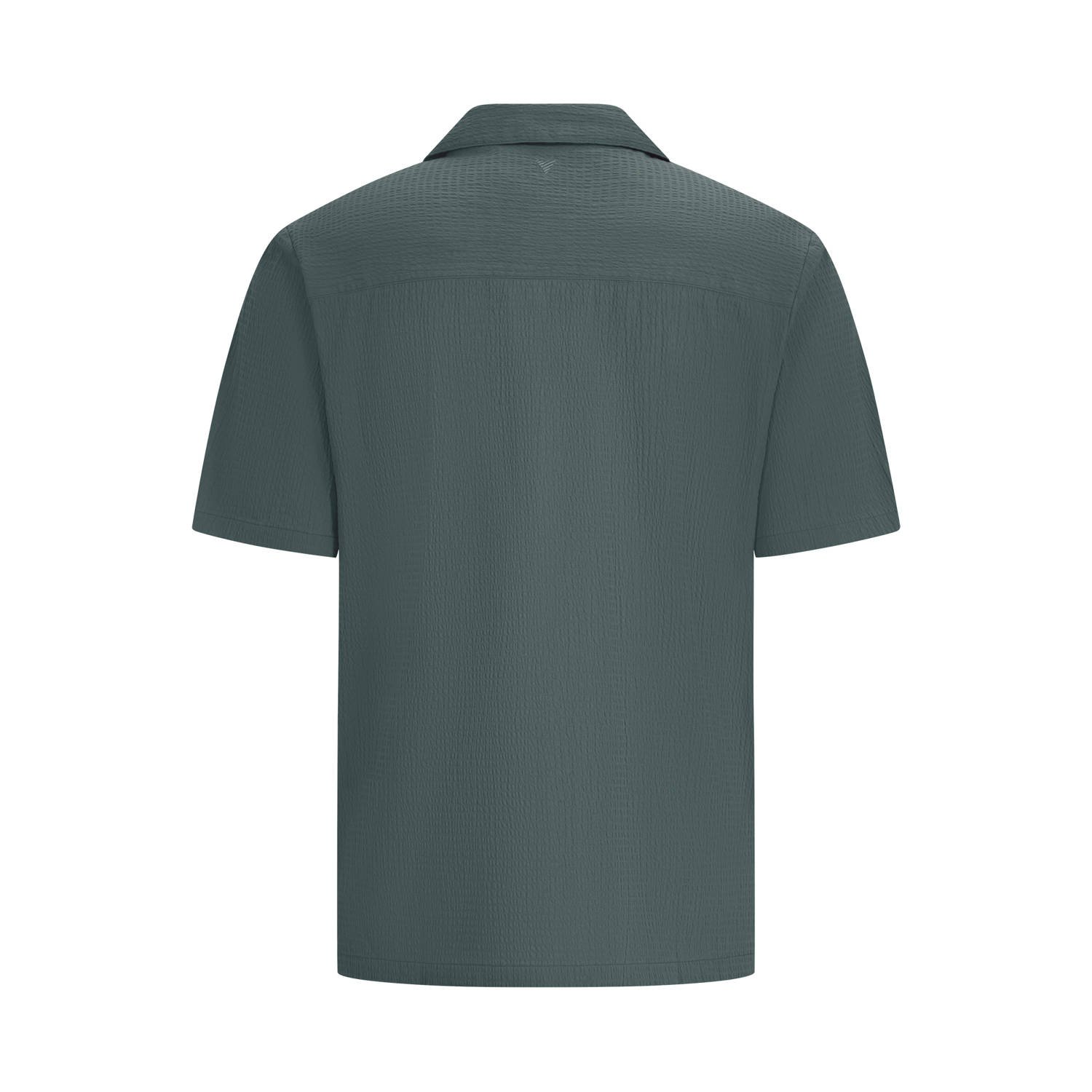 Pure Path casual overhemd groen