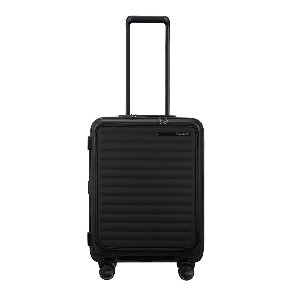 Samsonite trolley Restackd 55 cm. Expandable zwart
