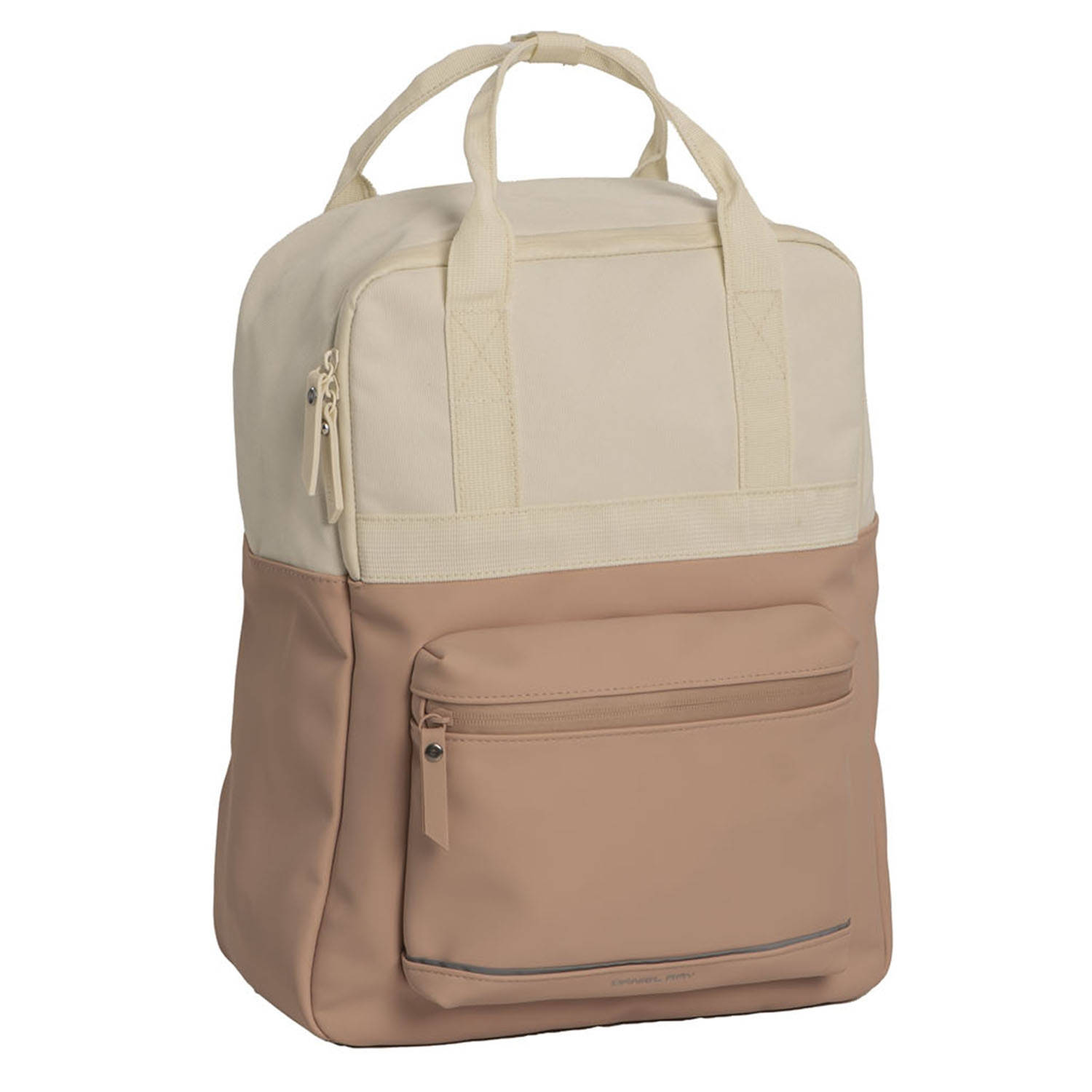 Daniel Ray rugzak Providence beige oudroze