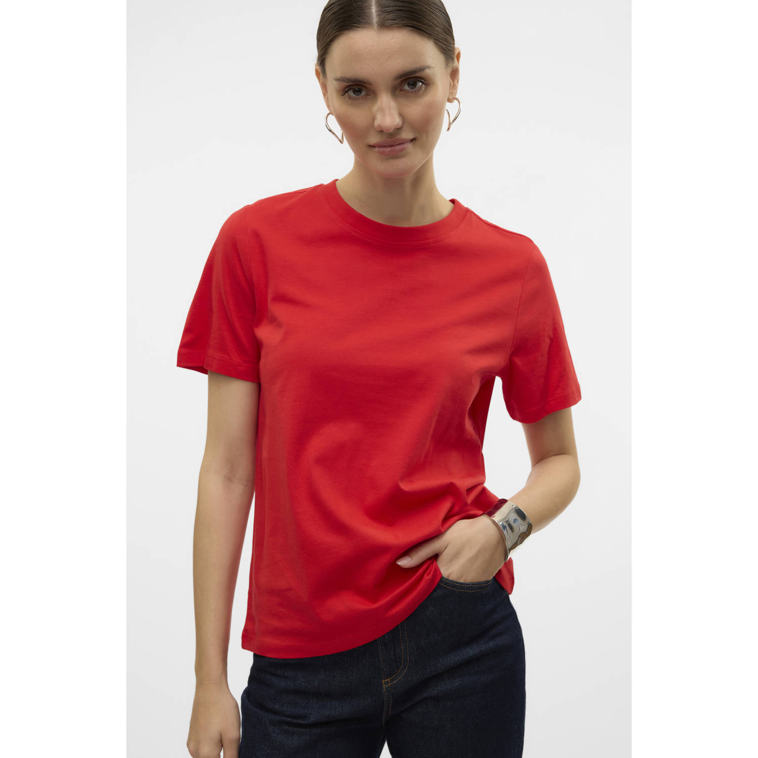 VERO MODA T-shirt rood