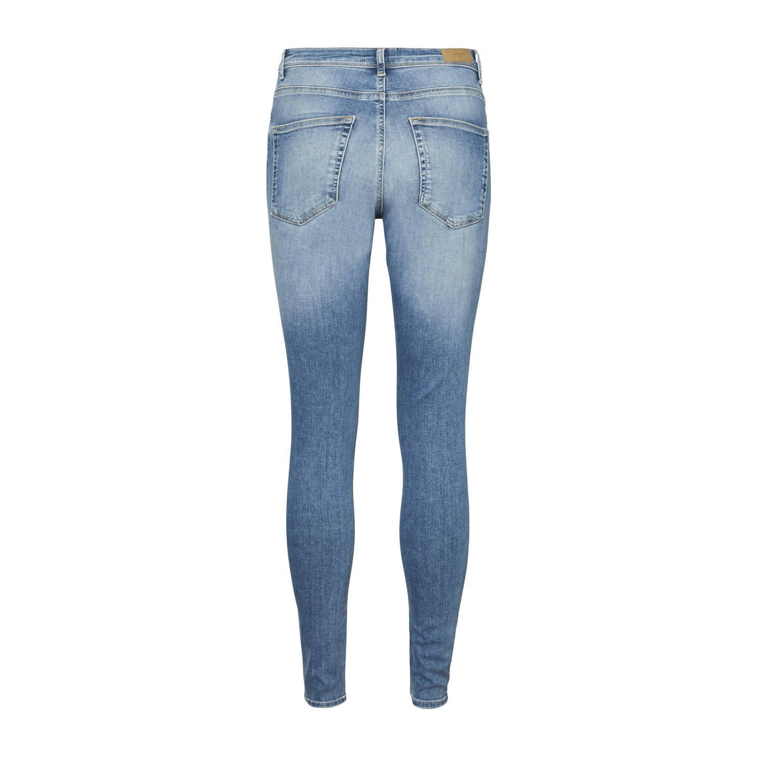 VERO MODA high waist skinny jeans VMSOPHIA light blue denim