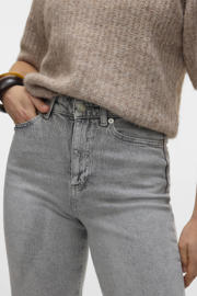 thumbnail: VERO MODA high waist mom jeans grey denim