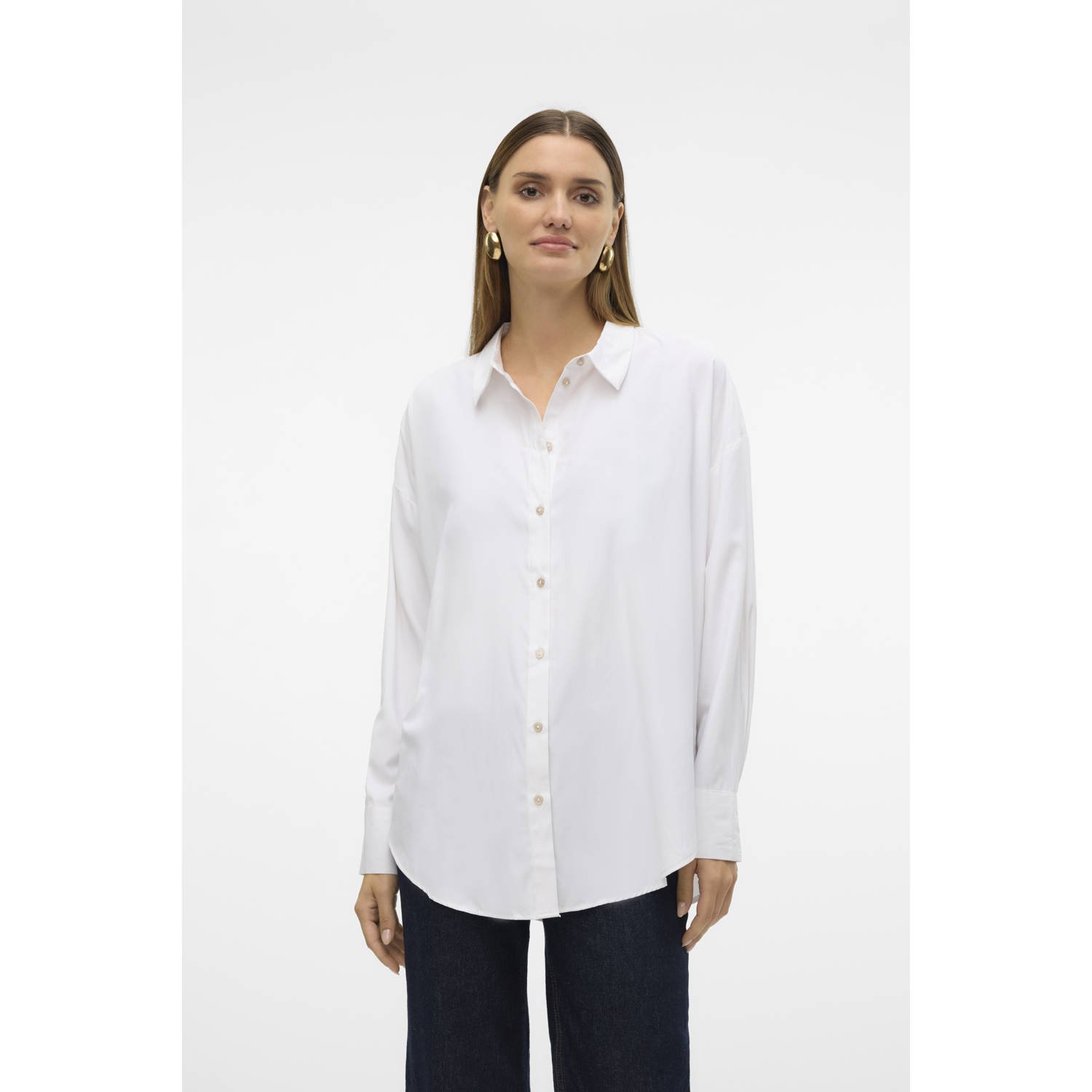 VERO MODA blouse VMNORA ecru