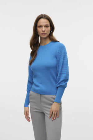 gebreide trui blauw