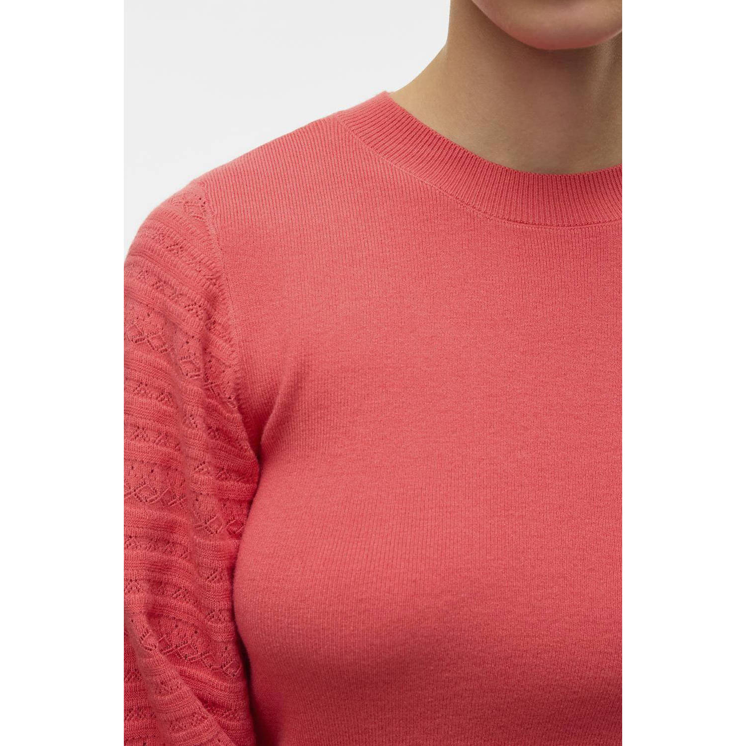 VERO MODA gebreide trui roze