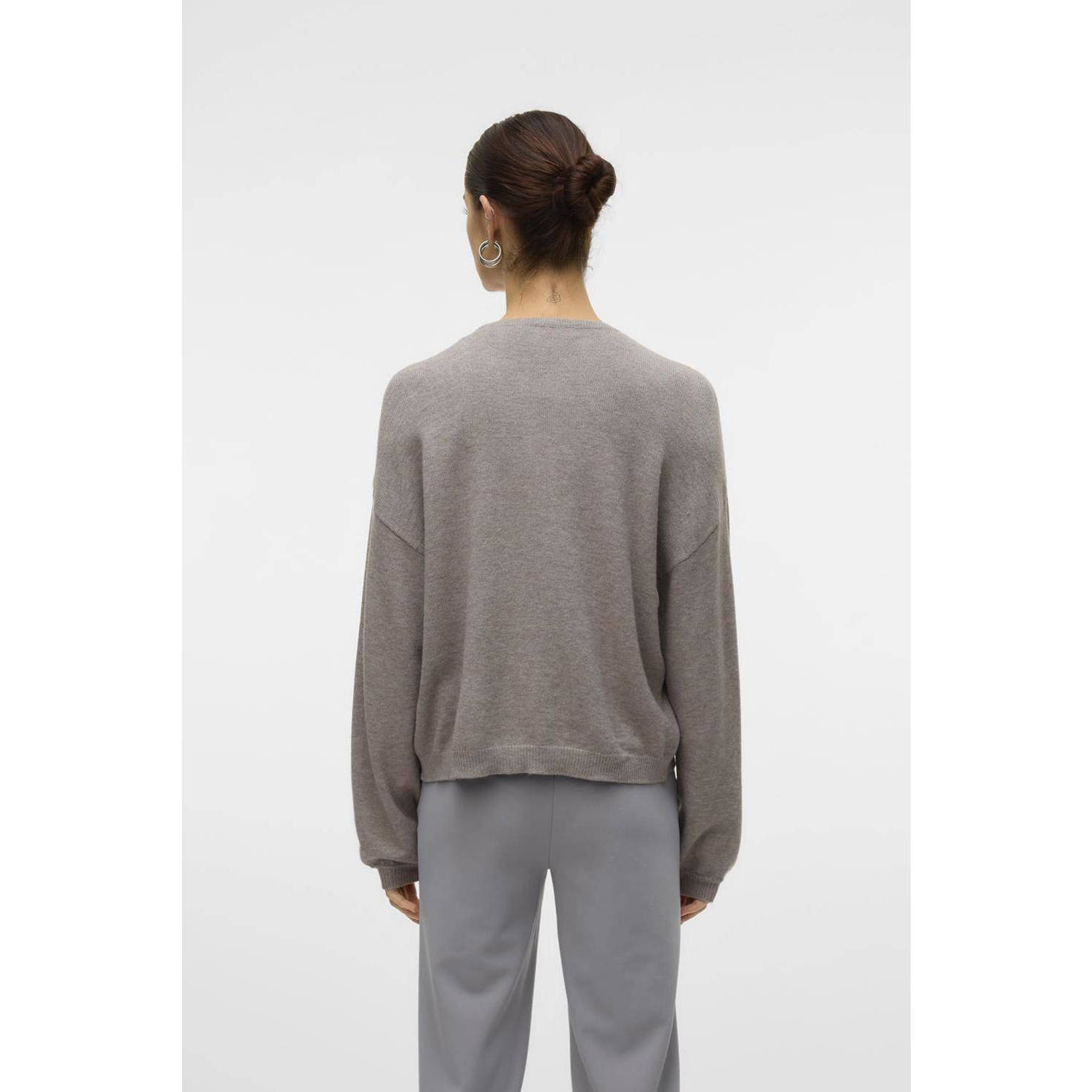 VERO MODA vest VMHOLLYKARIS taupe