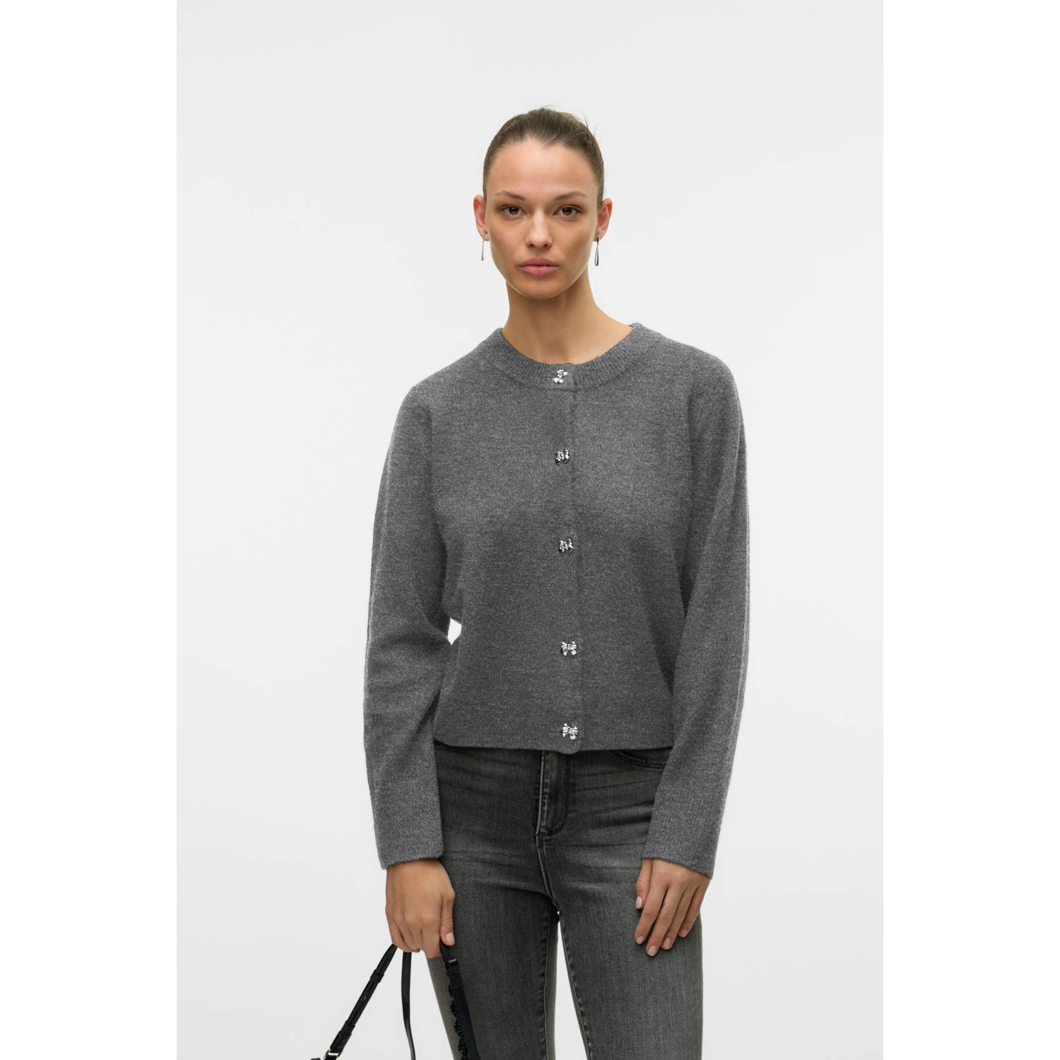 VERO MODA vest VMFIONA met wol