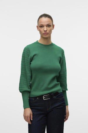 gebreide trui groen