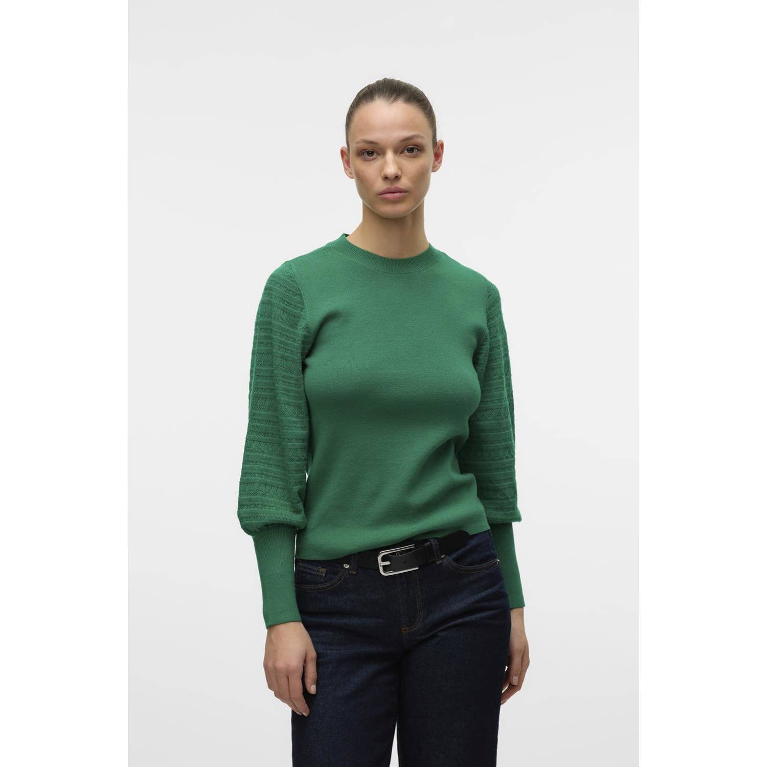 Vero Moda Holly Pointelle Gebreide Trui Dames