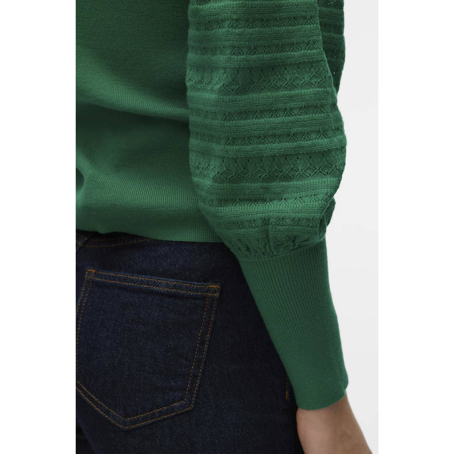 VERO MODA gebreide trui groen