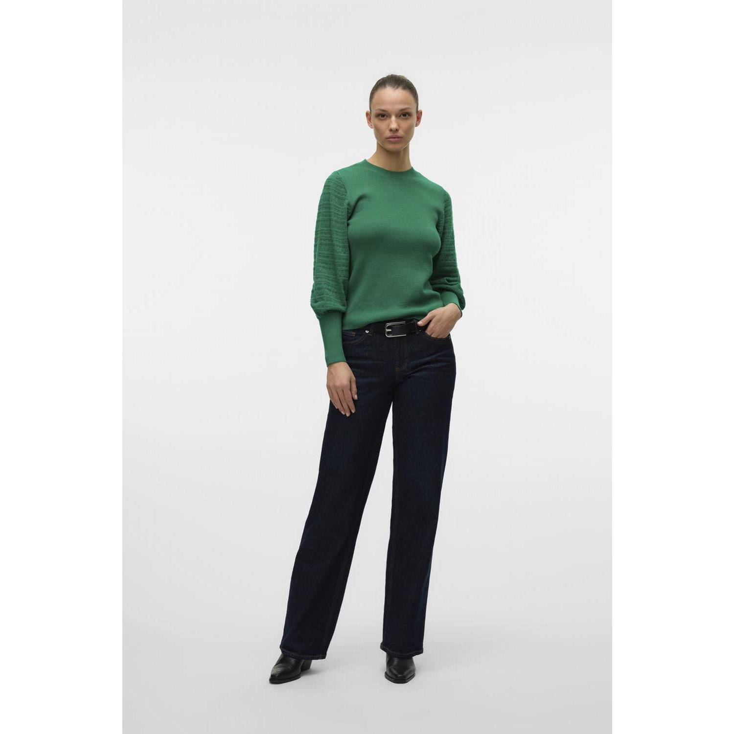 VERO MODA gebreide trui groen