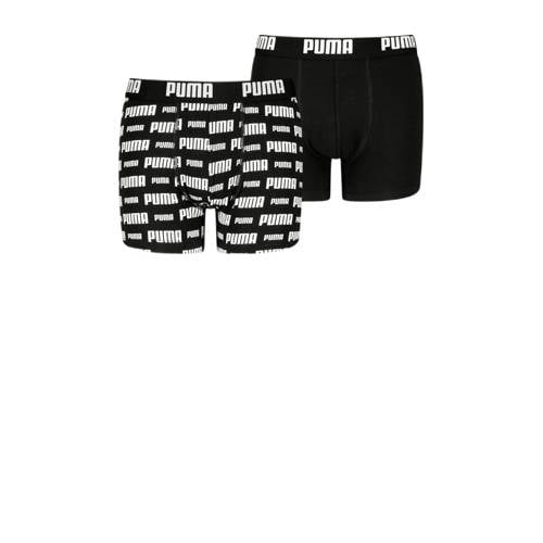 Puma boxershort- set van 2 zwart / wit afbeelding