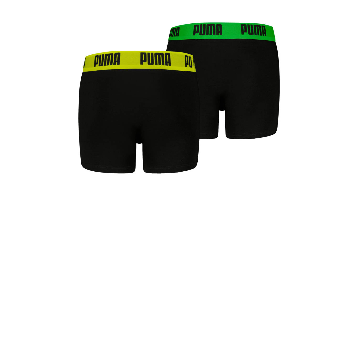 Puma boxershorts set van 2 zwart