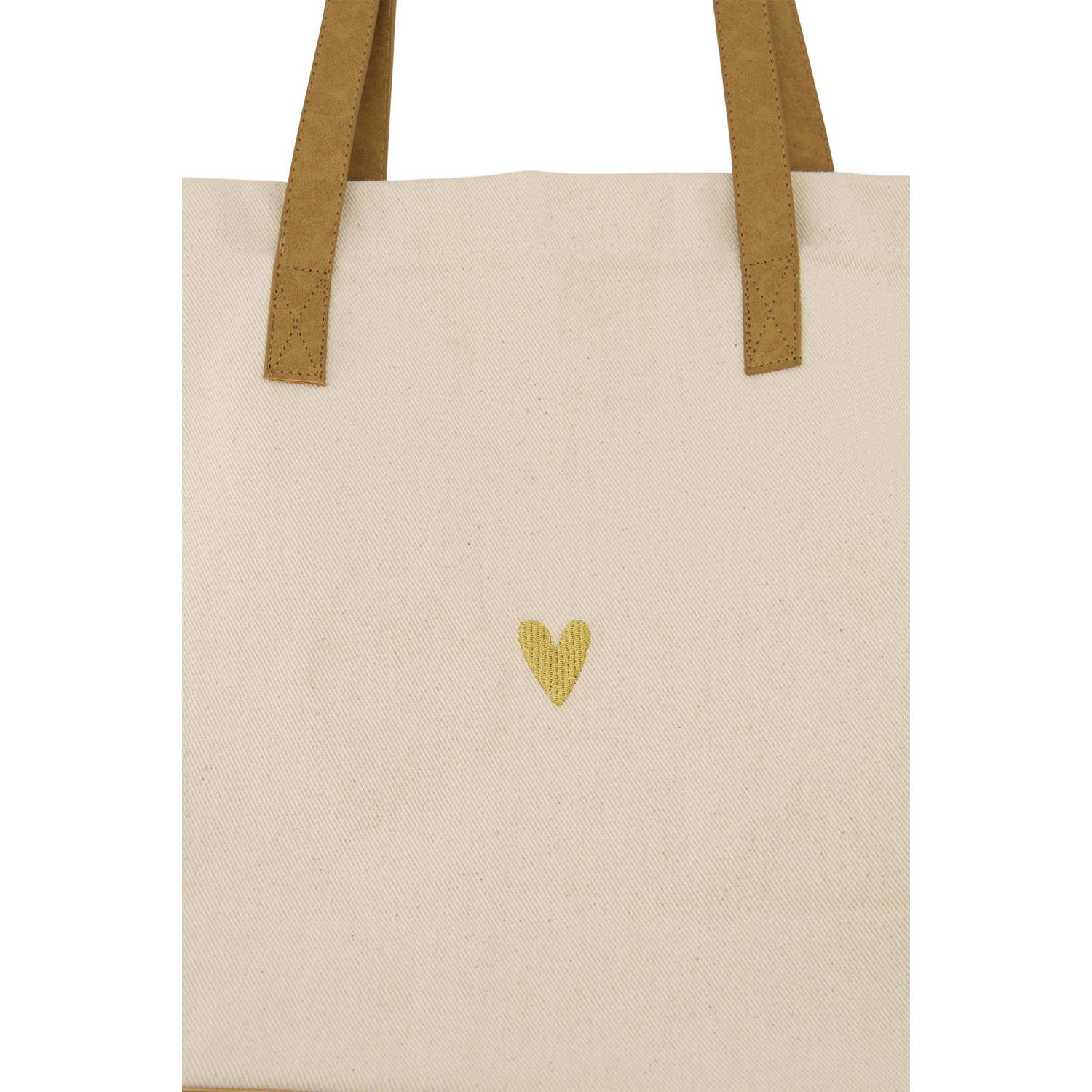 Zusss linnen shopper beige