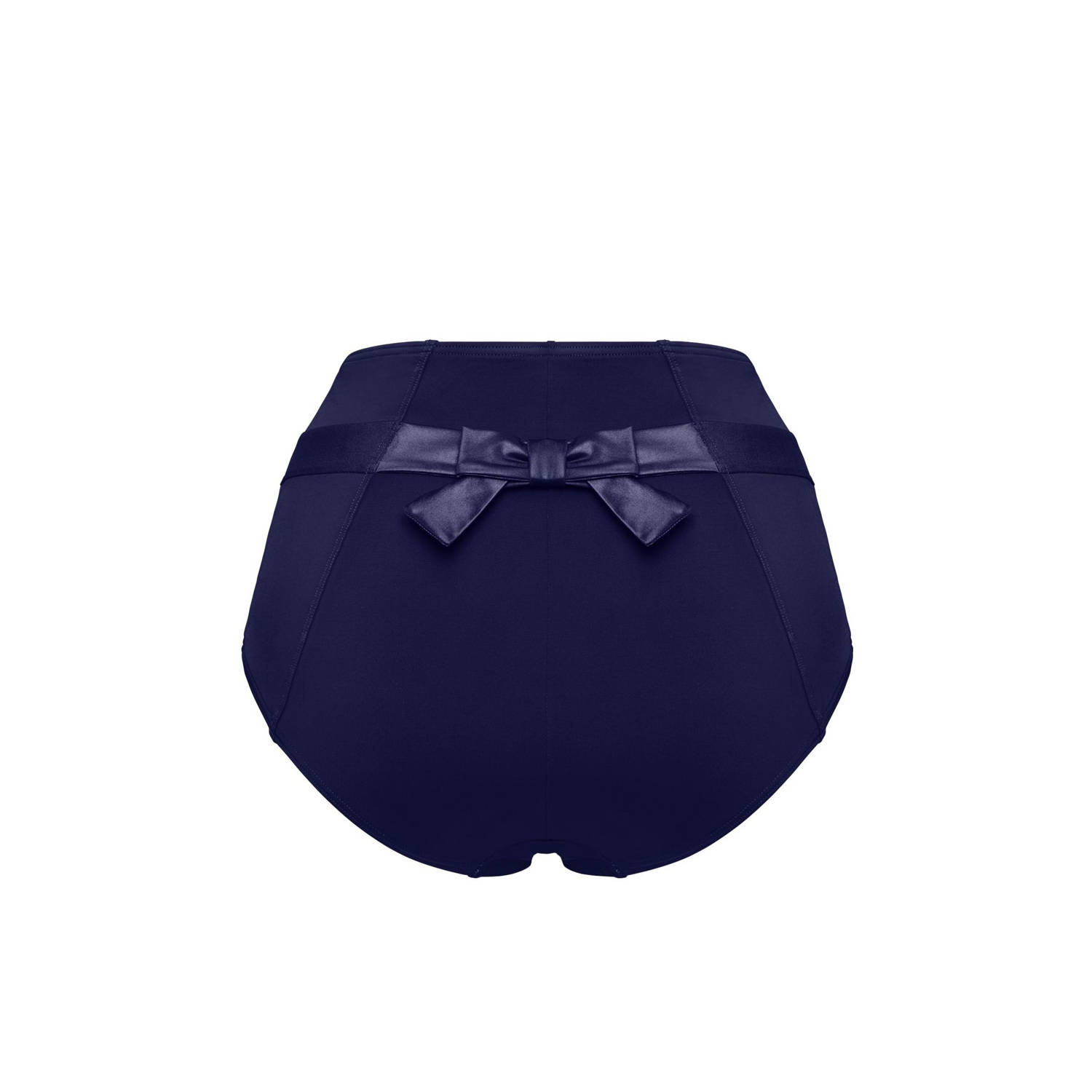 marlies dekkers high waist bikinibroekje Cache Coeur donkerblauw