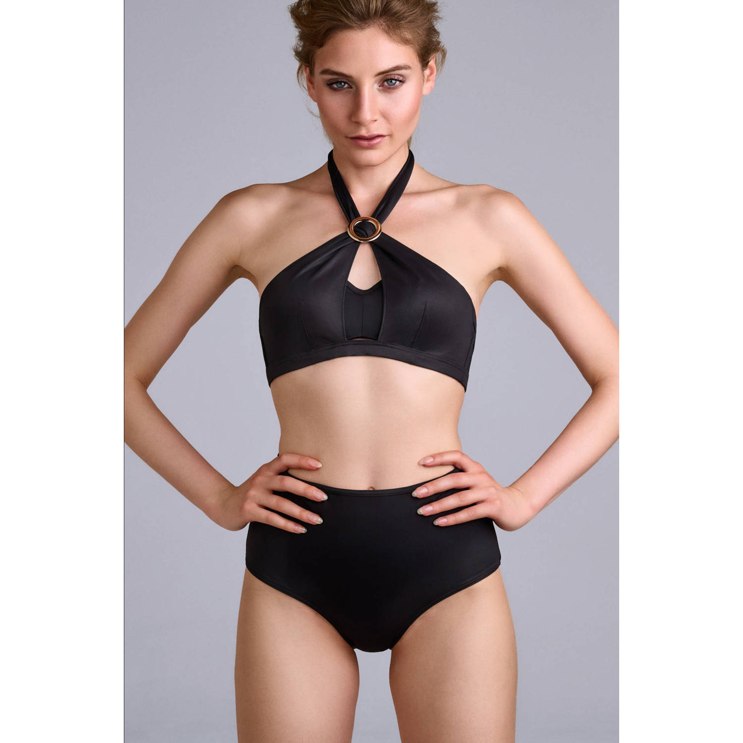 marlies dekkers voorgevormde strapless beugel bikinitop Conchita zwart