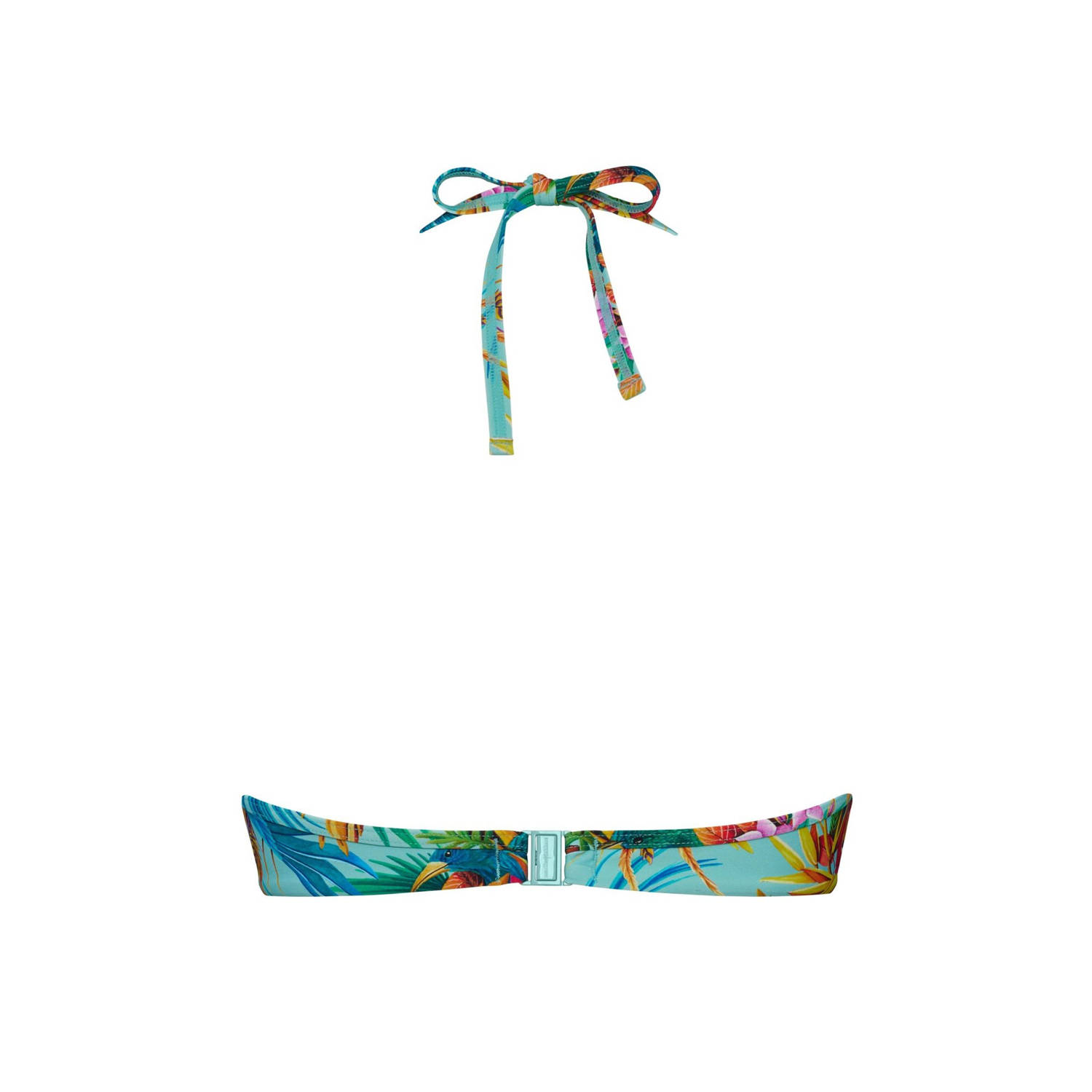 marlies dekkers voorgevormde beugel bikinitop Hula Haka turquoise multi