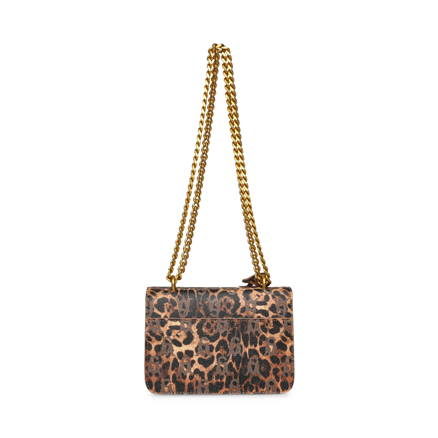 Steve Madden crossbody tas met panterprint Bcoal-L bruin