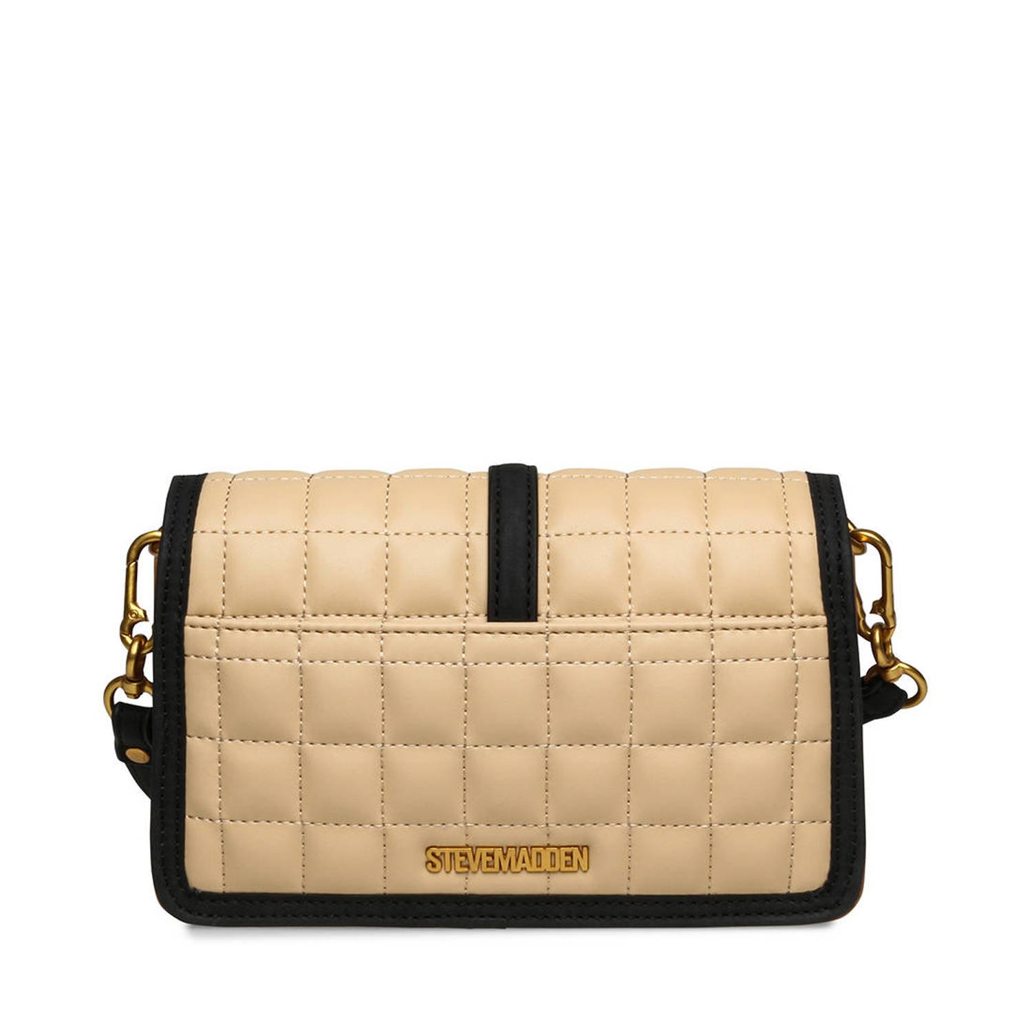 Steve Madden crossbody tas Brya-N beige zwart