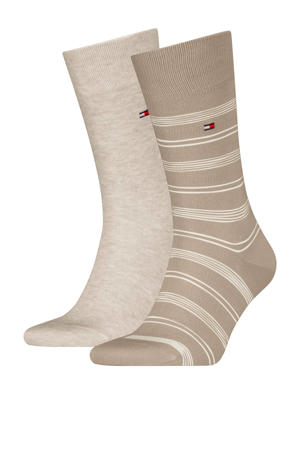 sokken - set van 2 beige