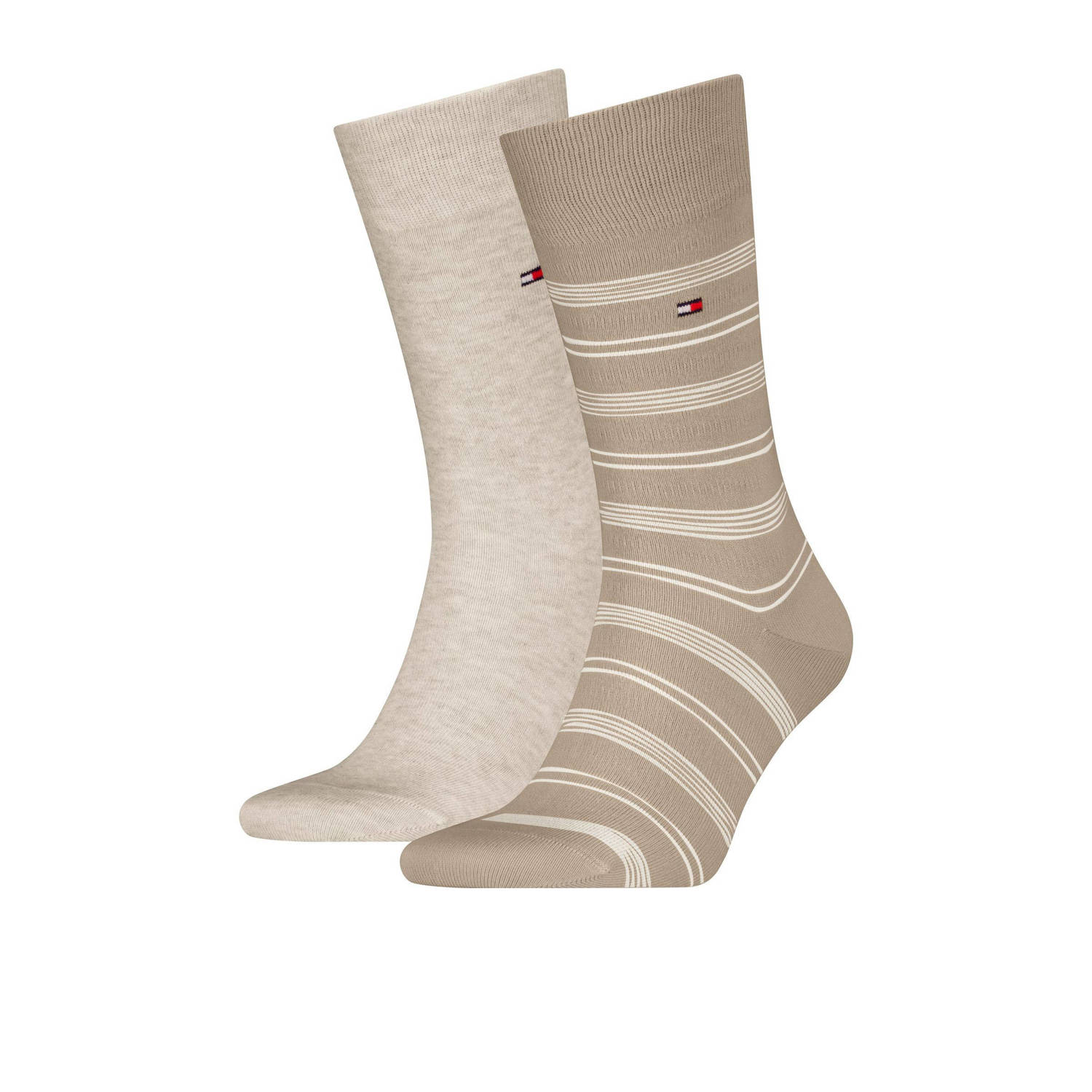 Tommy Hilfiger Sokken TH SOCK 2P FANCY BRETON (2 paar)