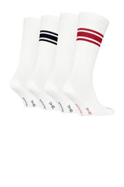 thumbnail: Tommy Hilfiger giftbox sokken - set van 4 wit