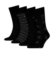 thumbnail: Tommy Hilfiger giftbox sokken - set van 4 zwart