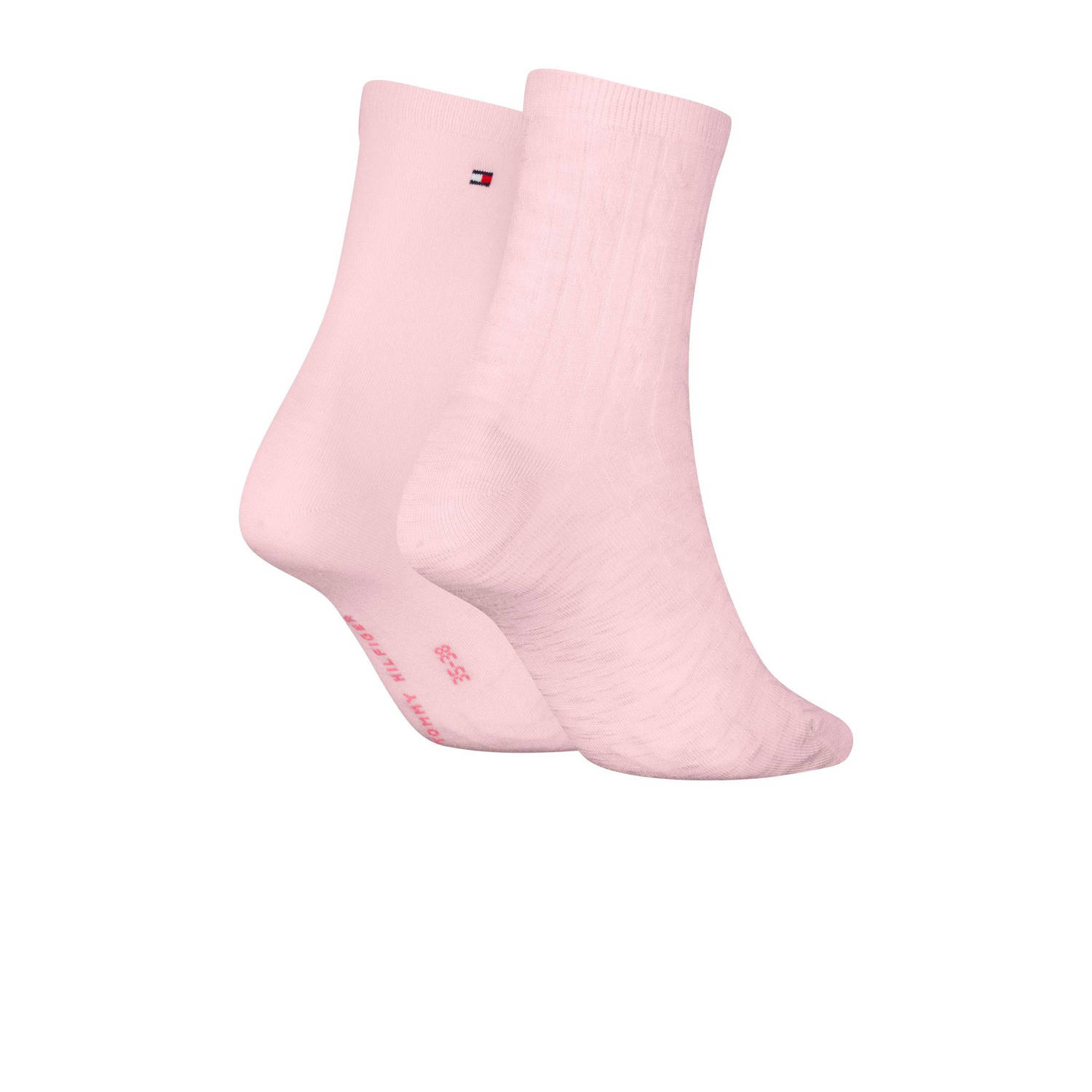 Tommy Hilfiger sokken set van 2 roze