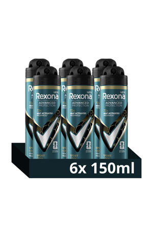 Sport Cool anti-transpirant deodorant spray - 6 x 150 ml