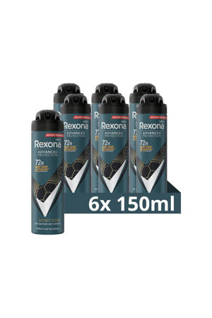 Sport Cool anti-transpirant deodorant spray - 6 x 150 ml