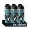 Rexona Men Advanced Protection Sport Cool anti-transpirant deodorant spray - 6 x 150 ml