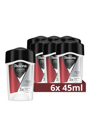 Intense Sport anti-transpirant crème stick - 6 x 45 ml
