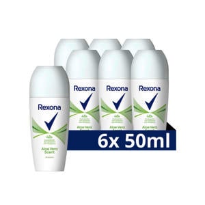 Aloë Vera anti-transpirant roller - 6 x 50 ml