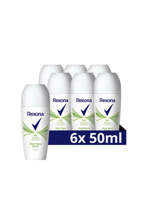 Aloë Vera anti-transpirant roller - 6 x 50 ml