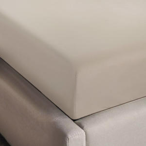 basis kinder hoeslaken - beige (150x70 cm)