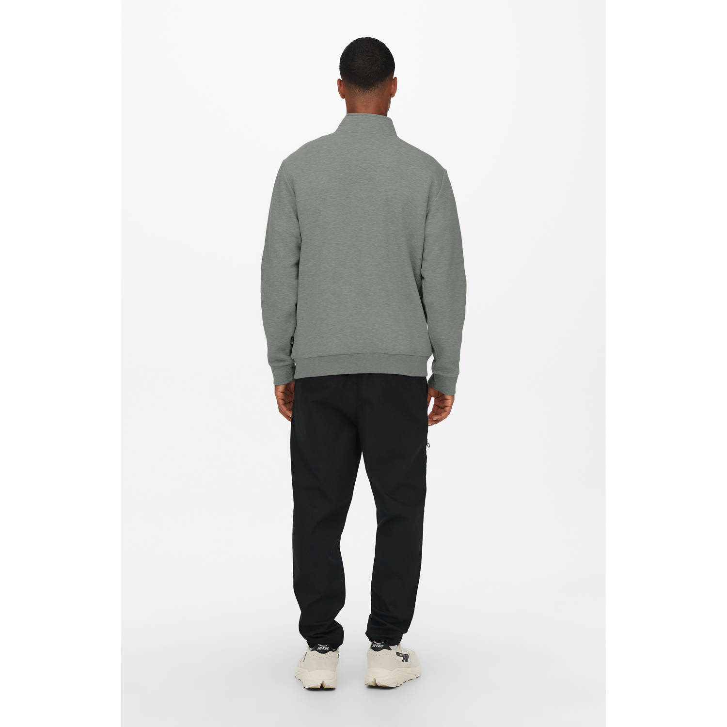 ONLY & SONS sweater grijs