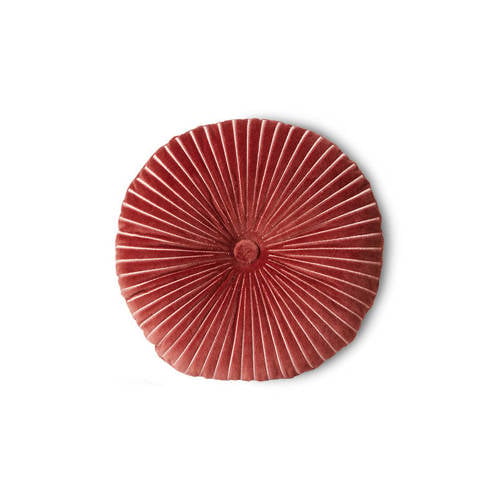 HKLIVING sierkussen Burgundy (Ø35 cm) afbeelding