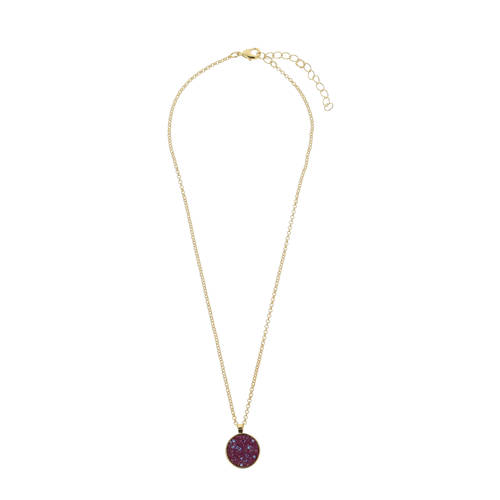 Otazu gold plated ketting met Swarovski Kristallen afbeelding