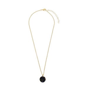 gold plated ketting met Swarovski Kristallen Sparkle