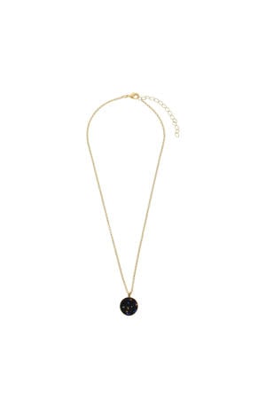 gold plated ketting met Swarovski Kristallen Sparkle