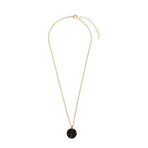 gold plated ketting met Swarovski Kristallen Sparkle